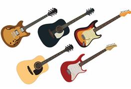 آموزش انواع گیتار